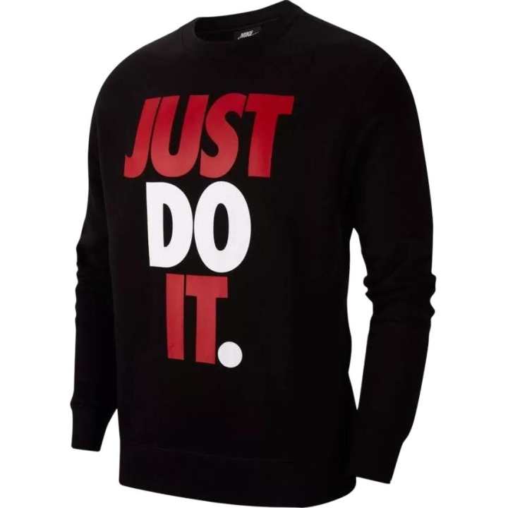 Nike Nike Sweatshirts Men's Black Crew Neck Moderate