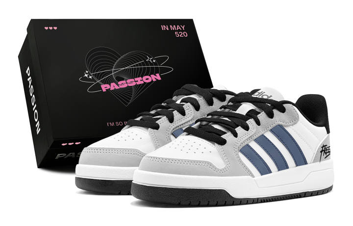 Adidas Adidas ENTRAP Spring Refresh, Blue Trend Style, Preppy Chic, Trendy And Cool Versatile, Individual Style Low top