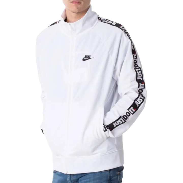 Nike Nike Sweatshirts Men's White Stand Collar Moderate