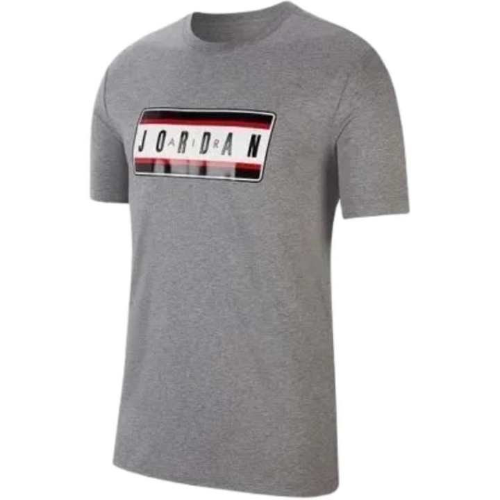 Jordan Jordan T Shirts Men's Gray Crew Neck