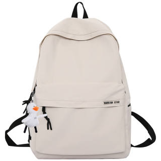 Warrior Nylon Backpack Regular Unisex Black/White