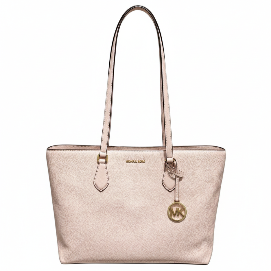 MICHAEL KORS Cow Leather With Artificial Leather Tote Bag, Shoulder Bag Women's Pink