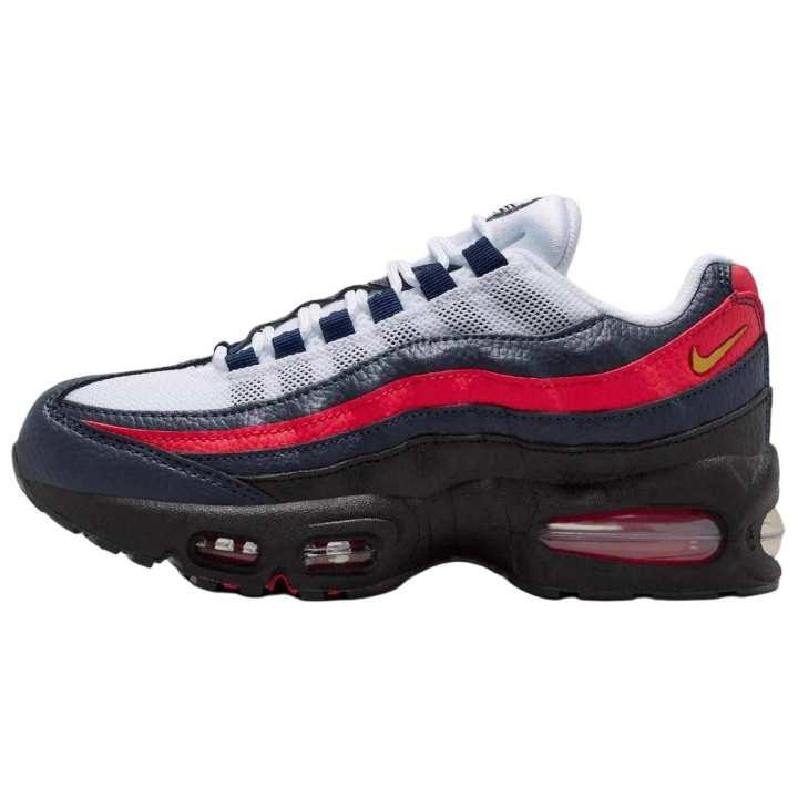 Nike Nike Air Max 95 Low top Kids' Running Shoes White Blue Red Kids'