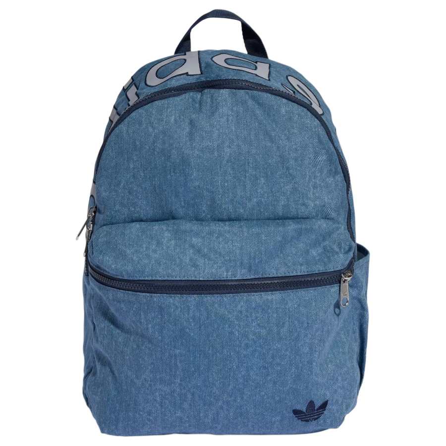 Adidas Originals Cotton Backpack Unisex Light Denim Blue