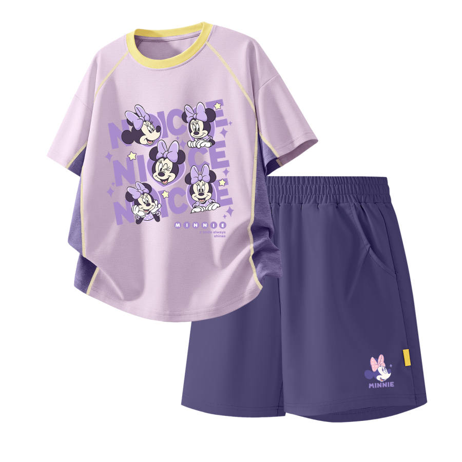 Disney Kids Casual Sportswear Crew Neck Thin