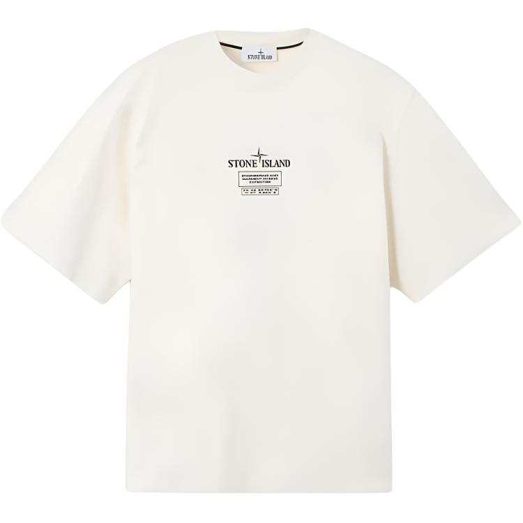 Stone Island logo-print cotton T-shirt