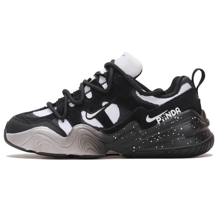 Nike Nike Tech Hera Cushioning Slip Resistant Abrasion Resistant Low top Casual Shoes Women's Black White