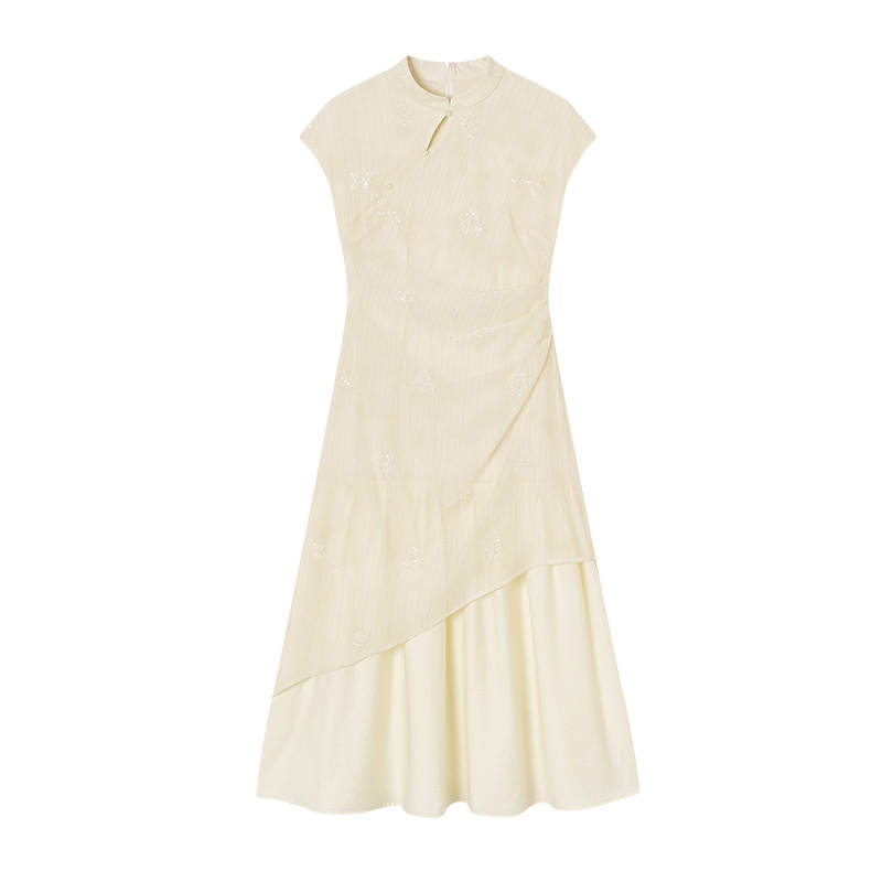 XIANGYING Short Sleeved Dress Women's