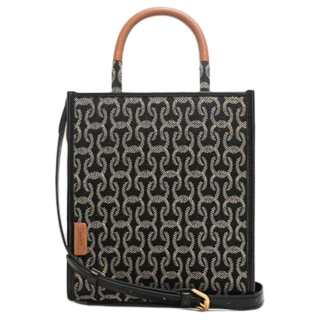 COWEC YCAKI Fabric Sheet Music Bag Shoulder Bag Vertical Tote Handbag Tote Bag Medium Women's Black