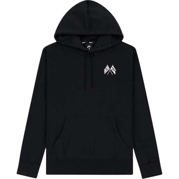 Nike Nike Sweatshirts Men's Black Hooded Non Detachable Moderate