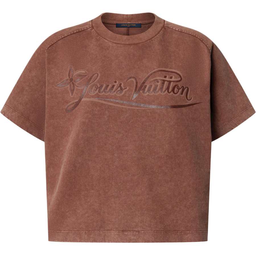 LOUIS VUITTON Raglan Sleeve T Shirt Women's