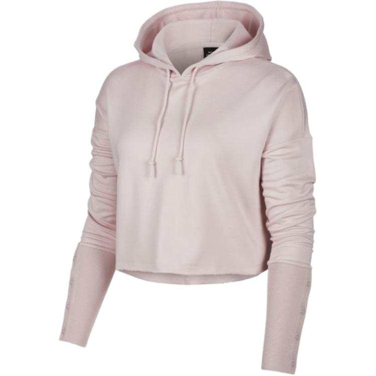 Nike Nike Sweatshirts Women's Pink Hooded Non Detachable Moderate