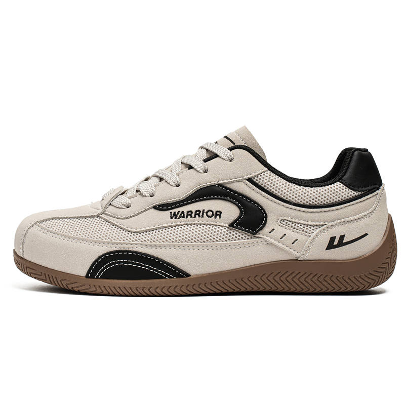 WARRIOR Warrior Coverage Balance Abrasion Resistant Low top German Army Trainers Men's Gray Black