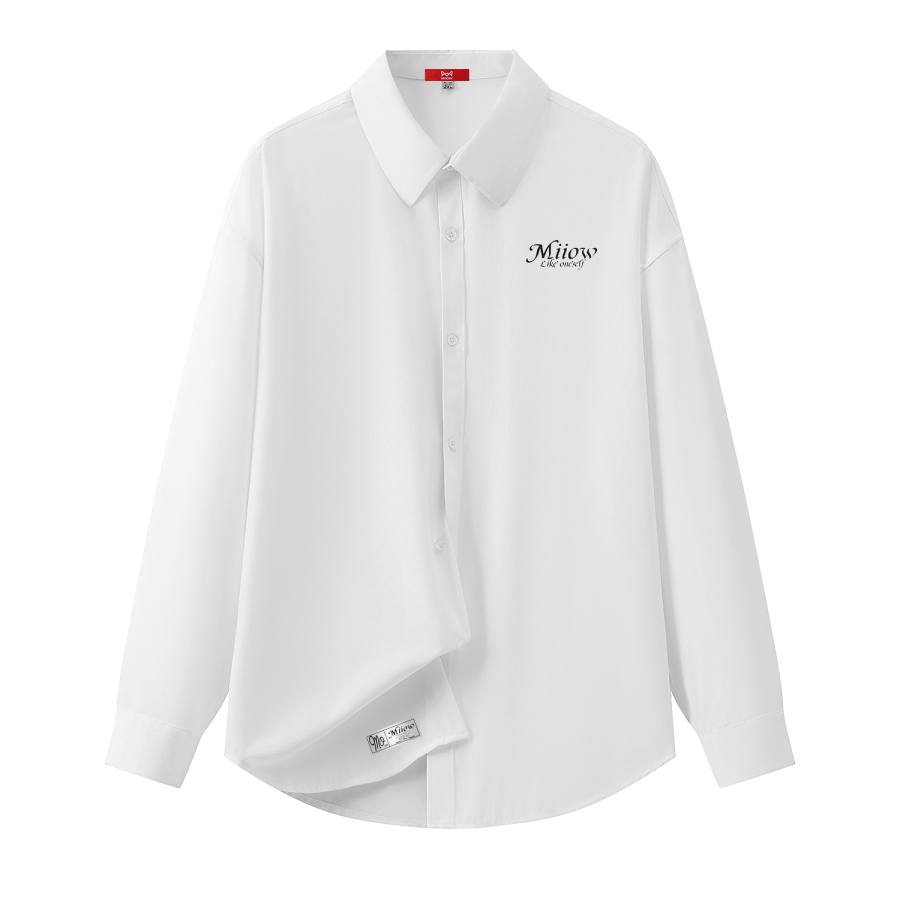 MIIOW MIIOW Shirts Unisex Lapel Thin