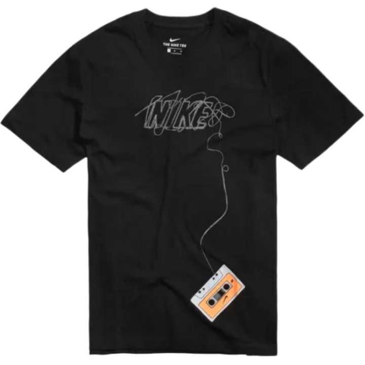Nike Nike T Shirts Men's Black Crew Neck