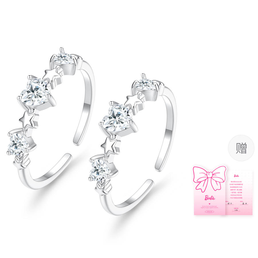 Barbie Synthetic Cubic Zirconia Rings Women's