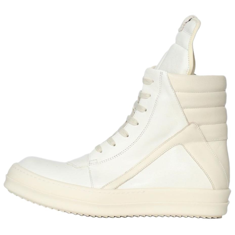 RICK OWENS RICK OWENS/RO Geobasket High top Skateboard Shoes 3.5cm Women's White