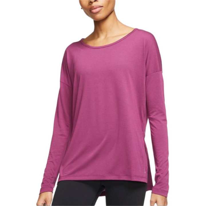 Nike Nike Dry T Shirts Women's Purple Crew Neck