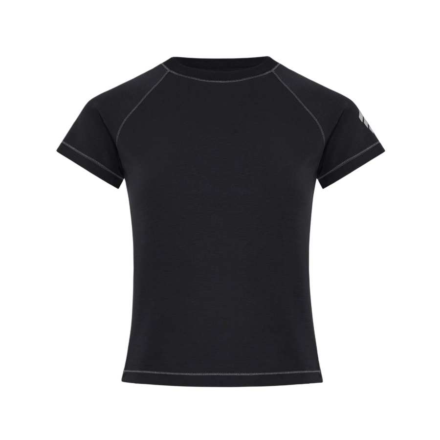 Adidas Adidas FOS T Shirts Women's Black Crew Neck Moderate