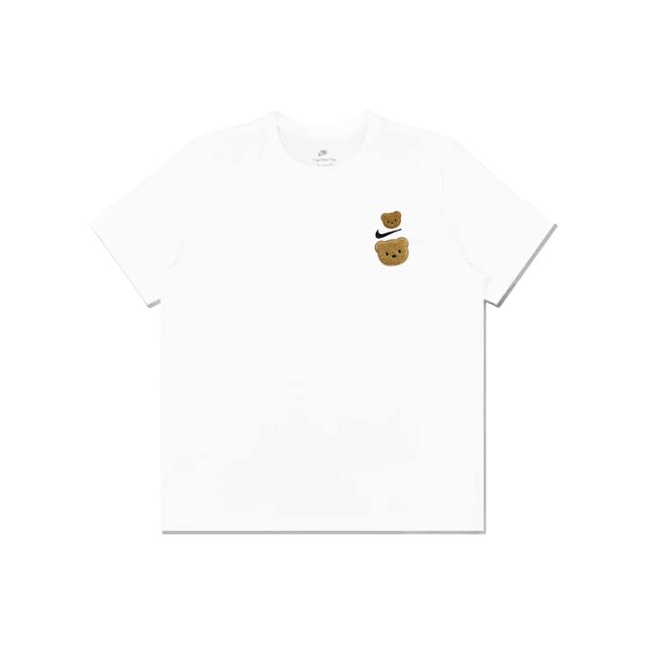 Nike Nike Sportswear T Shirts Unisex White Crew Neck Moderate Straight Fit