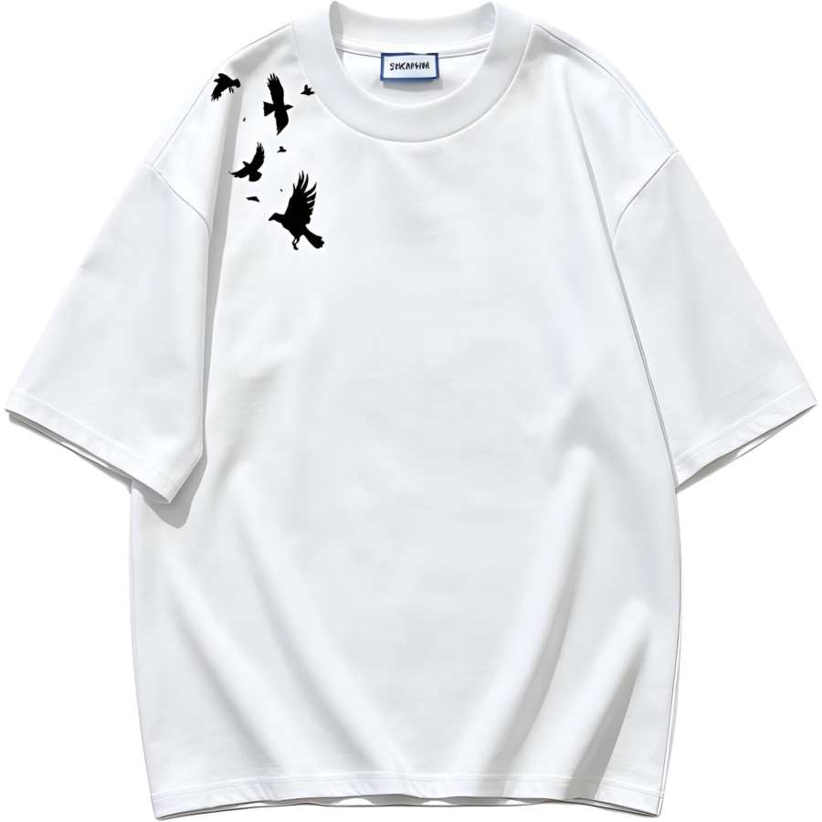 Lnga Landgre T Shirts Unisex Crew Neck Moderate Straight Fit
