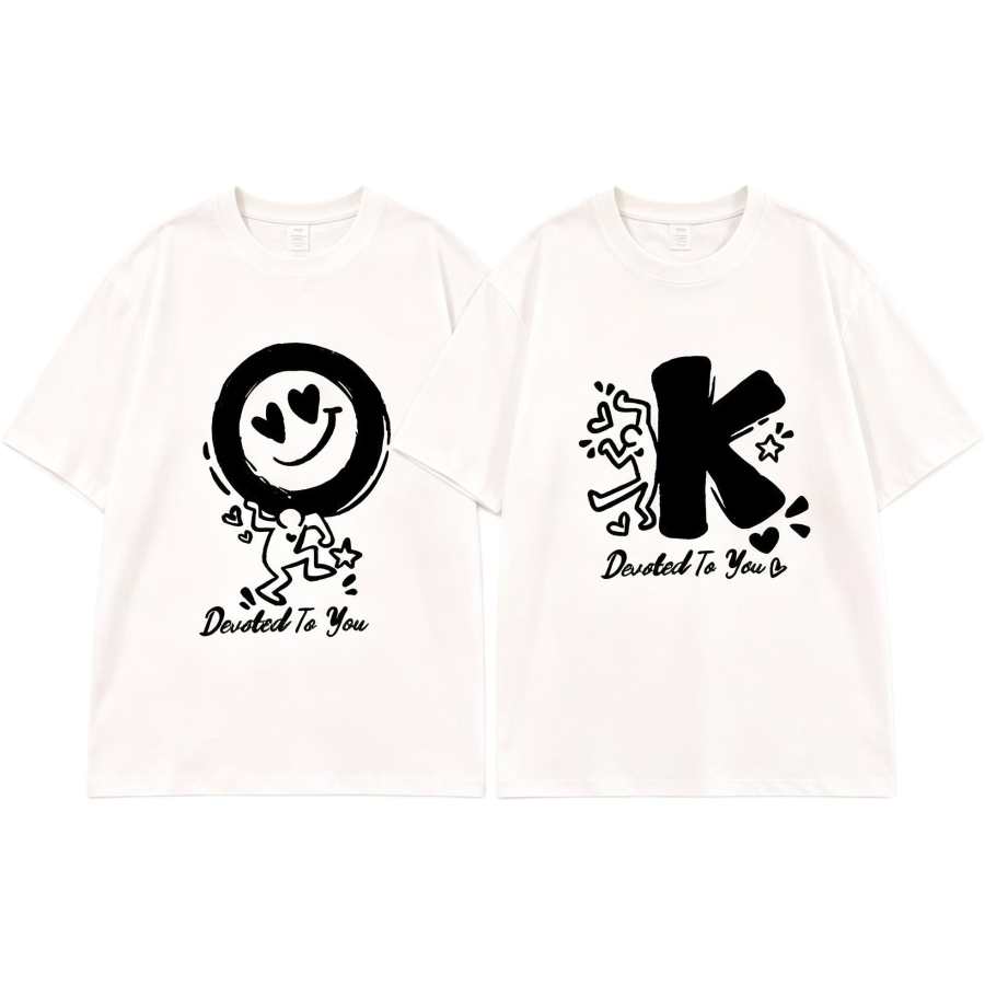 Lnga Landgre Couple Sets Unisex Crew Neck Thin
