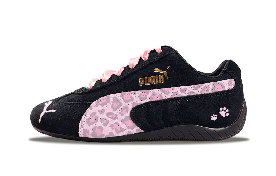 PUMA Speedcat Casual Shoes Women's Black Pink
