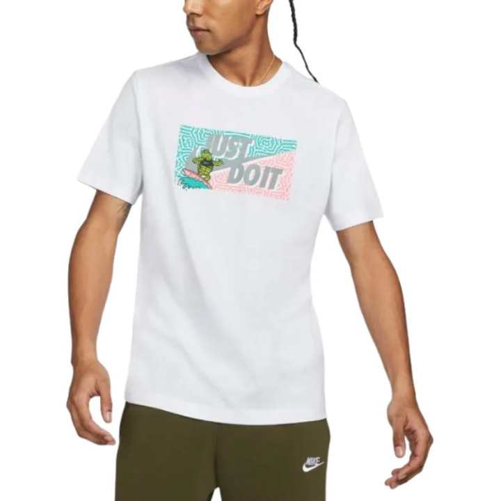 Nike Nike Sportswear T Shirts Men's White Crew Neck