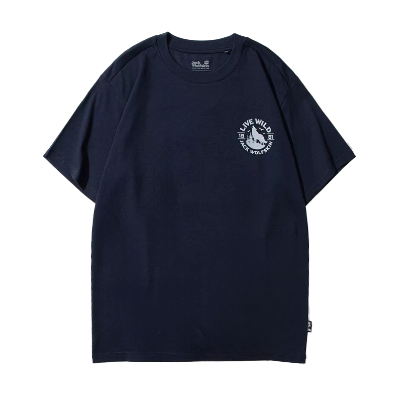 JACK WOLFSKIN T Shirts Men's Crew Neck