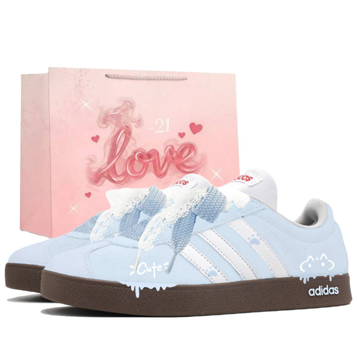 Adidas Adidas VL COURT 2.0 Low top Skateboard Shoes Unisex Blue