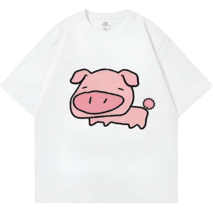 Lnga Landgre T Shirts Unisex Crew Neck Moderate Straight Fit