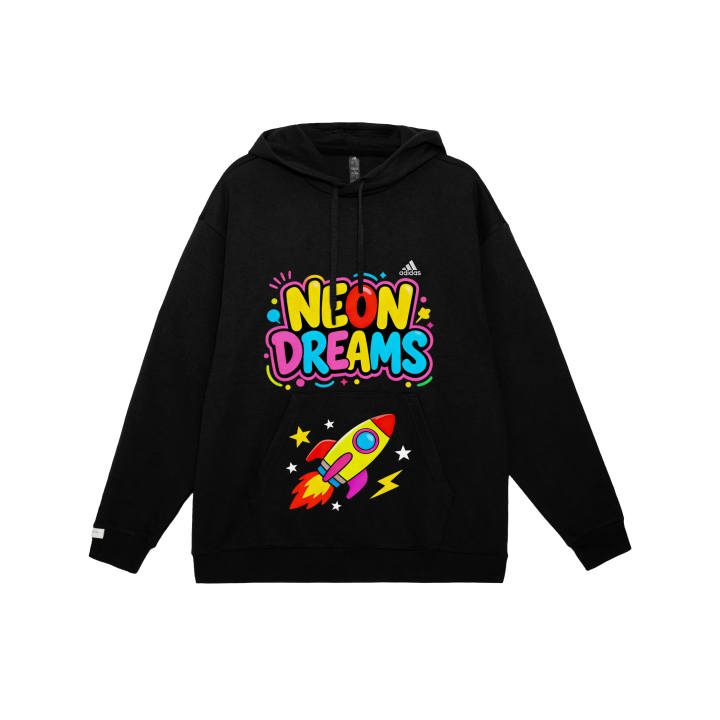 Adidas Adidas SWEAT Sweatshirts Unisex Black Hooded Thickened Regular