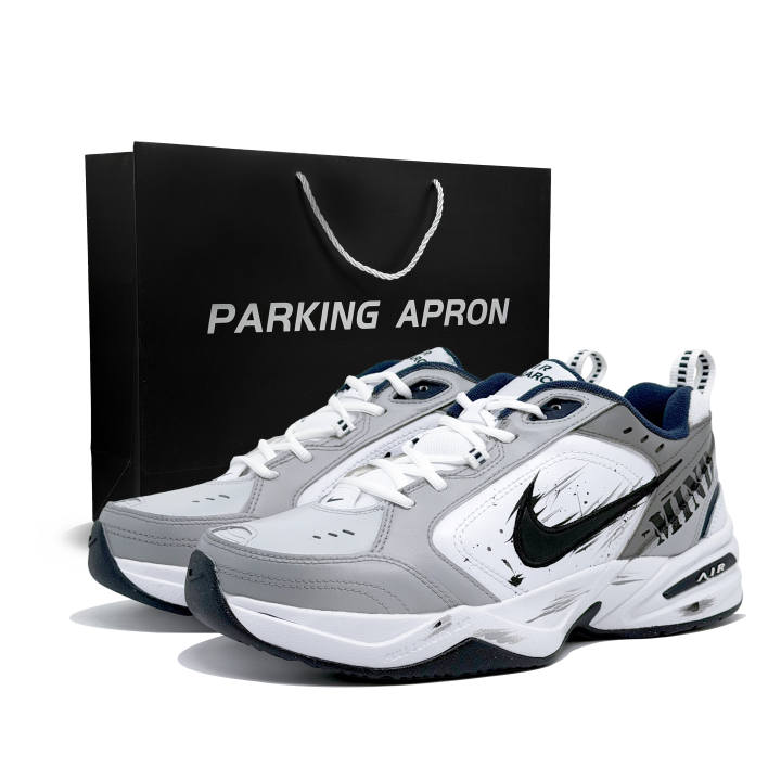 Nike Nike Air Monarch 4 Baroque Leather Cushioning Slip Resistant Abrasion Resistant Low top Chunky Sneakers Unisex