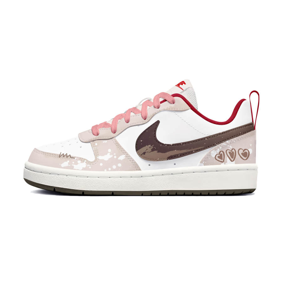Nike Nike Court Borough Low top Skateboard Shoes Women's Pink Zongzi