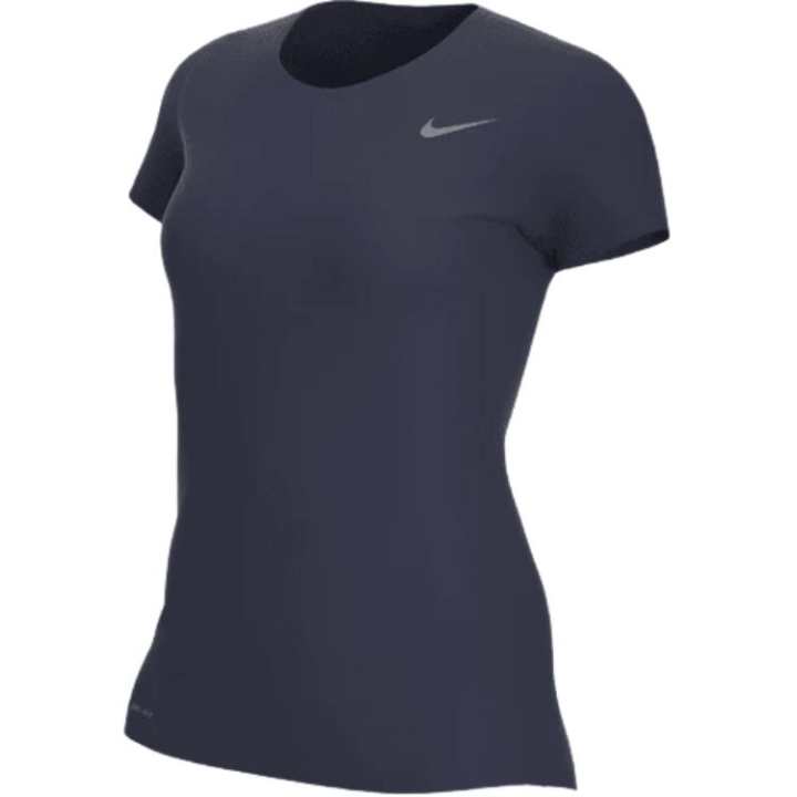 Nike Nike T Shirts Women's Marine Blue Crew Neck