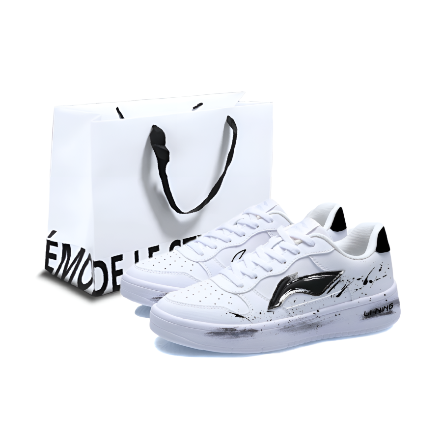 Li-Ning Li Ning Floating Boat Cushioning Abrasion Resistant Low top Skateboard Shoes Men's