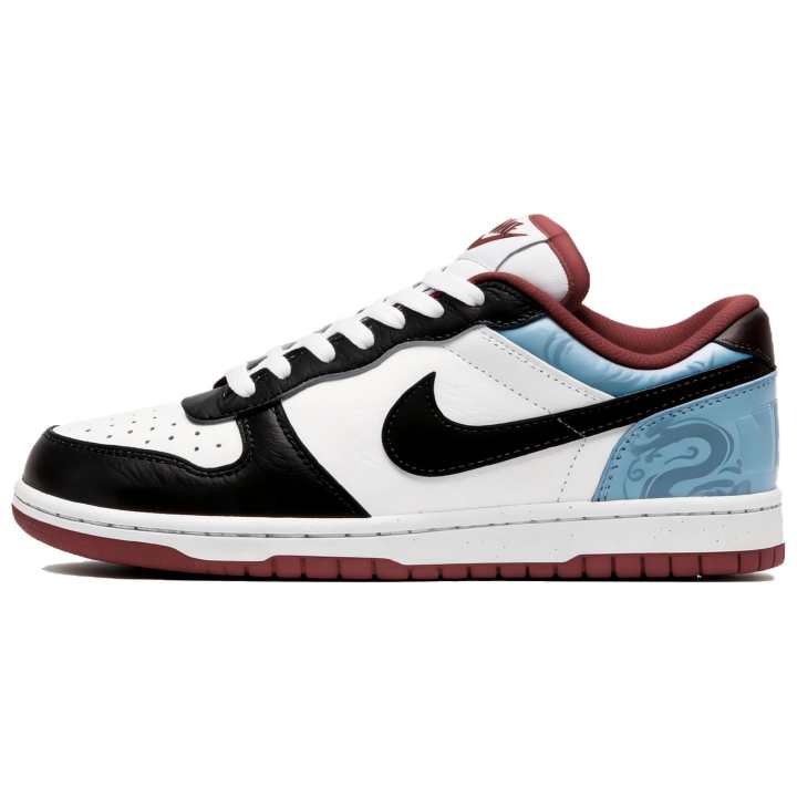 Nike Nike Big Low top Skateboard Shoes Men's White Blue