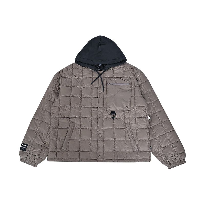 Vans Puffer Jackets Men's 1NU Hooded Non Detachable Moderate Other