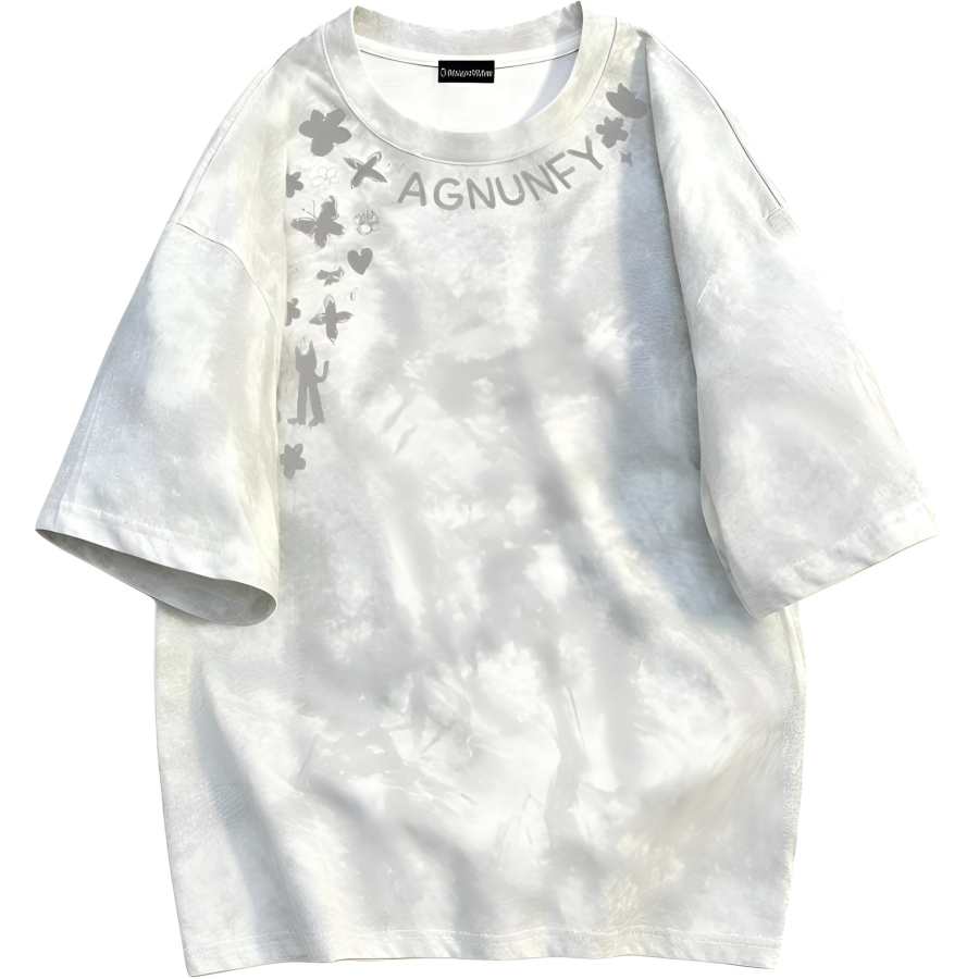 Lnga Landgre T Shirts Unisex Crew Neck Moderate Straight Fit