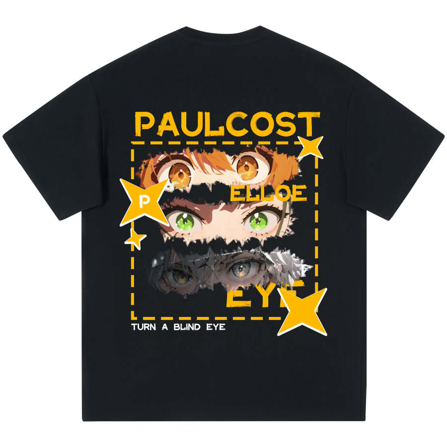 PAUL COSTELLOE T Shirts Unisex Crew Neck Thin Straight Fit