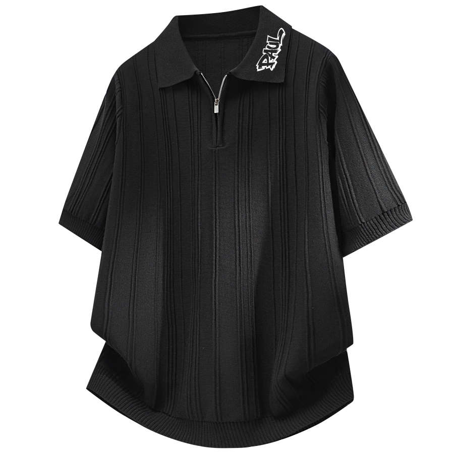 PAUL COSTELLOE Shirts Unisex Polo Collar Thin Shirt