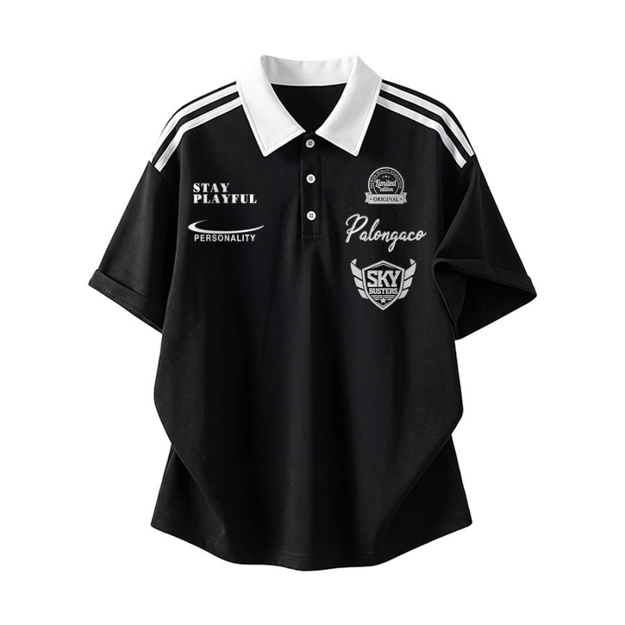 PAL ONGACO Polo Shirts Unisex Polo Collar Moderate Other