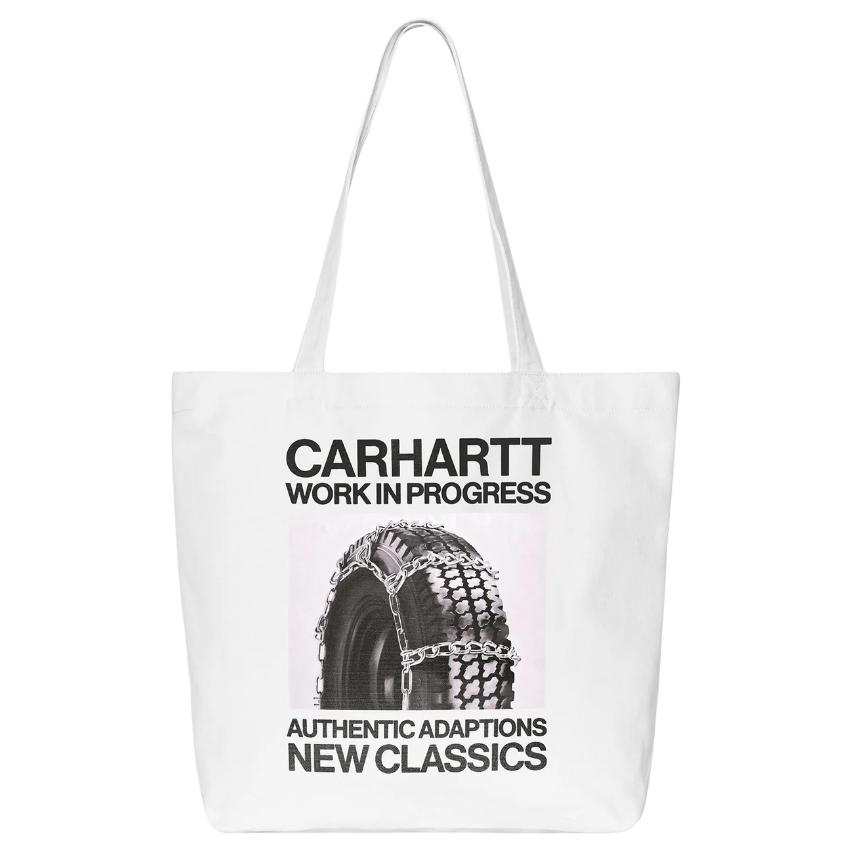 Carhartt WIP Cotton Shoulder Bag Unisex White