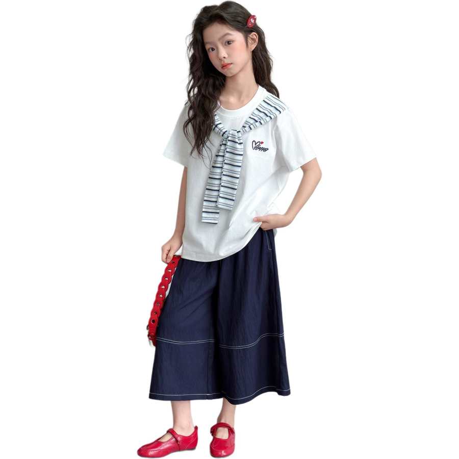 PLANDOO PLANDOO Kids T Shirts Crew Neck Thin