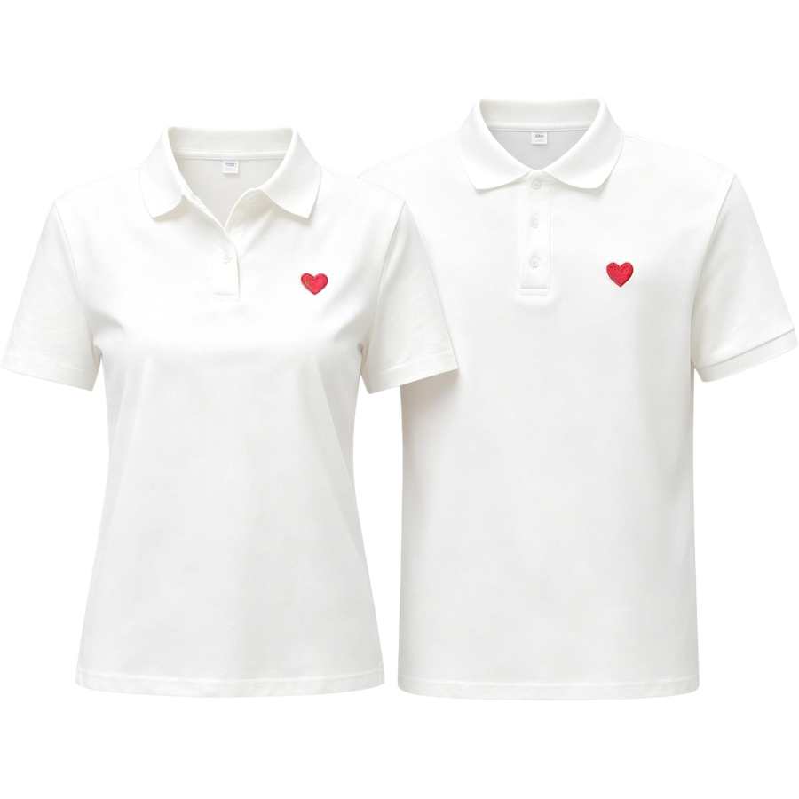 Lnga Landgre Couple Sets Unisex Polo Collar Thin