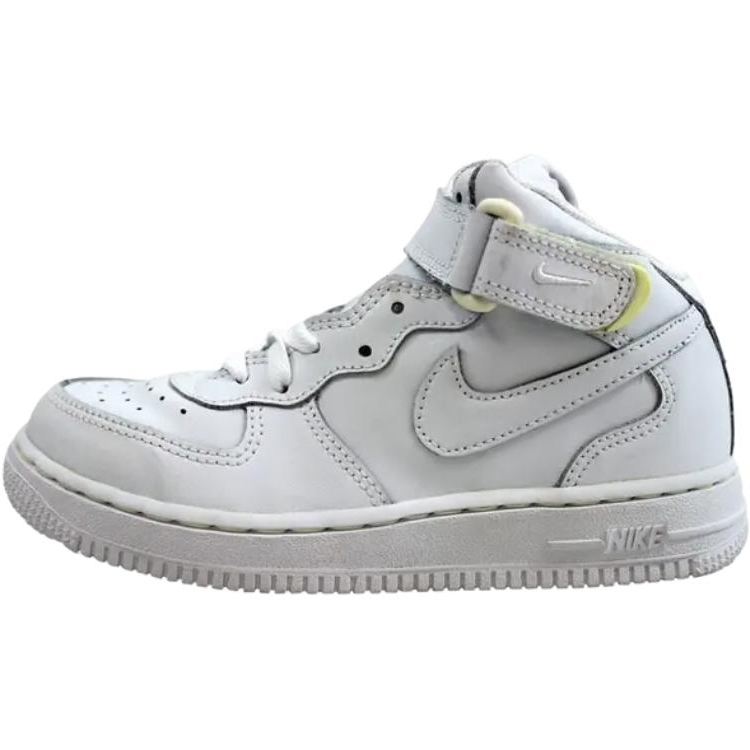 Nike Nike Air Force 1 Mid top Kids' Skateboarding Shoes White Kids'