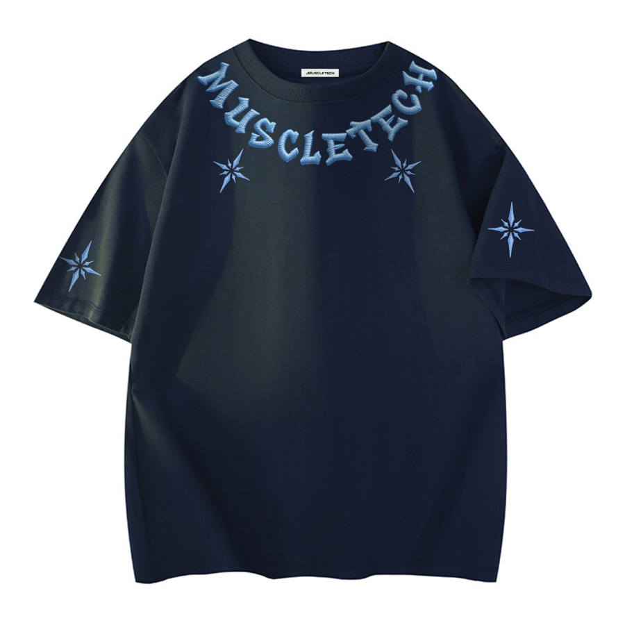 MUSCLETECH MUSCLETECH T Shirts Unisex Crew Neck Thin Heavyweight