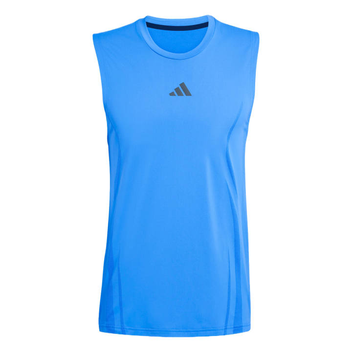 Adidas Adidas Airchill Tank Tops Men's Light Blue Crew Neck Moderate Other