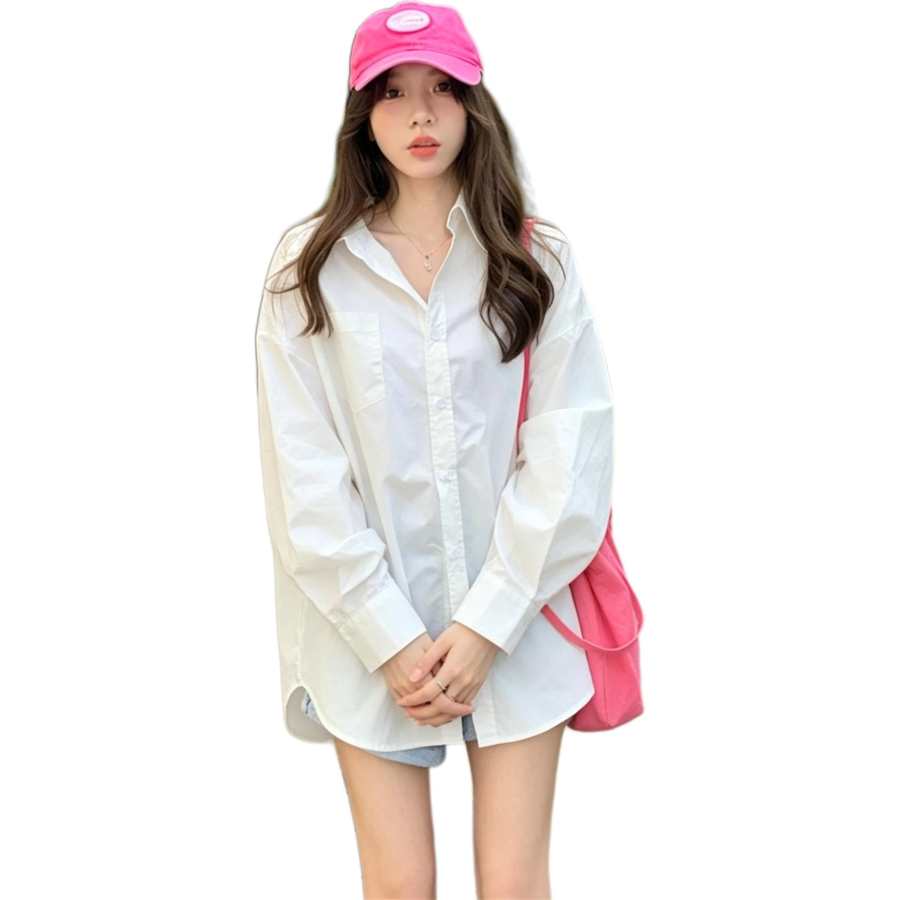 JBBCN JBBCN Shirts Women's White Lapel Thin Other