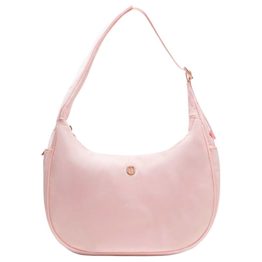 Lululemon City Essentials Adjustable Strap Shoulder Bag Women's Pearl Powder